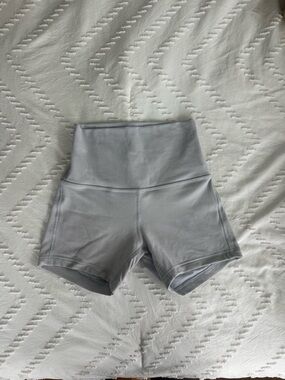 lululemon athletica lilac align biker shorts